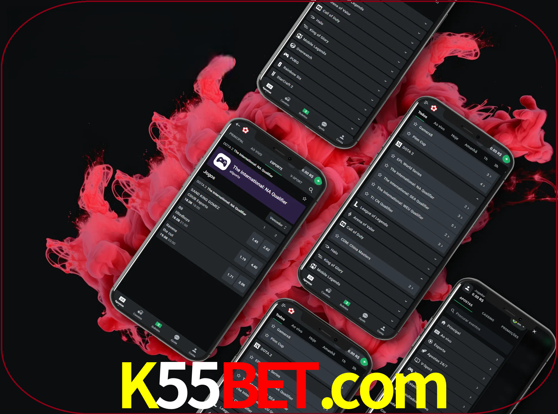 Se o seu smartphone não for compatível com a aplicação, esta opção do k55bet ajudá-lo-á a desfrutar do jogo.