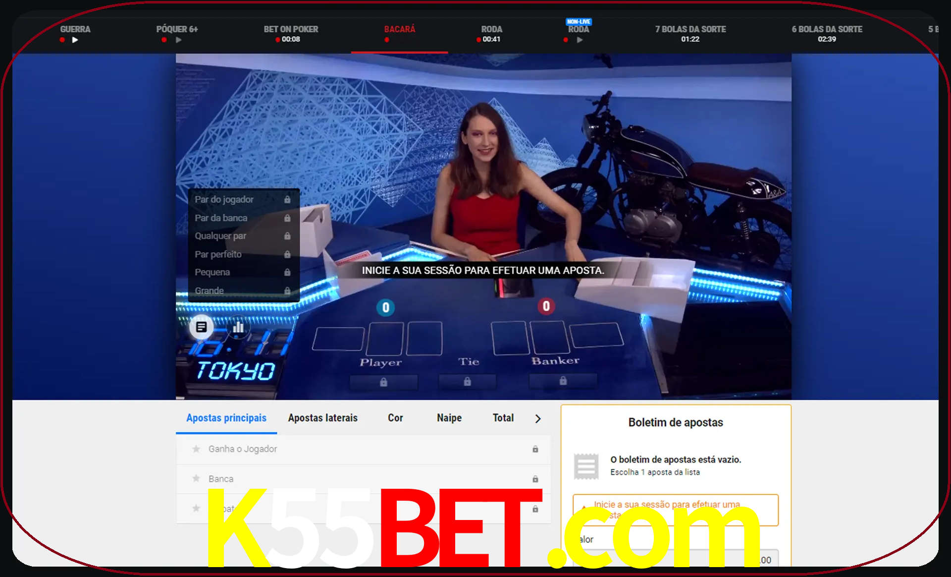 Jogar Betgames intrigantes com verdadeiros dealers.